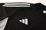 2025 AD Black Half Pull Tracksuit #AB09 (半拉链)