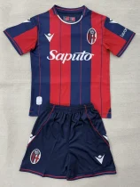 2025-26 Bologna Home Kids Soccer Jersey