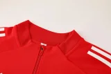 2025 AD Red Half Pull Tracksuit #AB09 (半拉链)