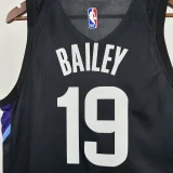 2025-26 JAZZ BAILEY #19 Black Top Quality Hot Pressing NBA Jersey (Trapeze Edition) 飞人版