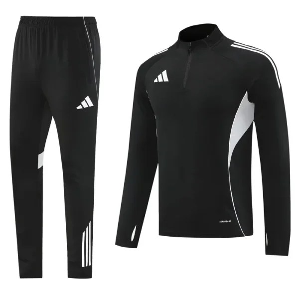 2025 AD Black Half Pull Tracksuit #AB09 (半拉链)
