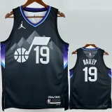 2025-26 JAZZ BAILEY #19 Black Top Quality Hot Pressing NBA Jersey (Trapeze Edition) 飞人版