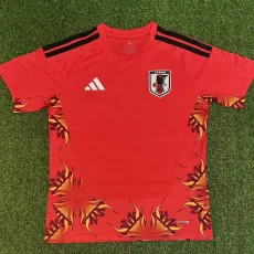 26-27 Japan Red Goalkeeper Fans Soccer Jersey