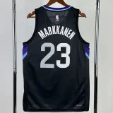 2025-26 JAZZ MARKKANEN #23 Black Top Quality Hot Pressing NBA Jersey (Trapeze Edition) 飞人版