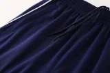 2025 AD Royal blue Half Pull Tracksuit #AB09 (半拉链)