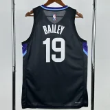 2025-26 JAZZ BAILEY #19 Black Top Quality Hot Pressing NBA Jersey (Trapeze Edition) 飞人版