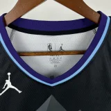 2025-26 JAZZ MARKKANEN #23 Black Top Quality Hot Pressing NBA Jersey (Trapeze Edition) 飞人版