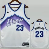 2025-26 JAZZ MARKKANEN #23 White Top Quality Hot Pressing NBA Jersey