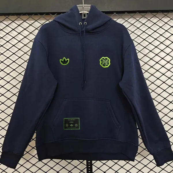 2025-26 Celtic Royal blue Hoody 宝蓝色(加绒)