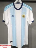 2019 Argentina Home Player Version 球员 Retro Soccer Jersey