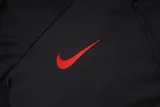 2025-26 PSG Black Half Pull Tracksuit #B25122(半拉链)