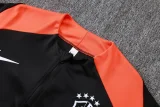2025-26 Brazil Black Half Pull Tracksuit #B25131(半拉链)