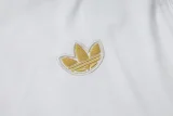 2025-26 Flamengo Light gray Half Pull Tracksuit #B25129(半拉链)