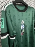2025-26 Schalke 04 Anniversary Long Sleeve Soccer Jersey (长袖)