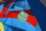 2025-26 BAR Light blue Half Pull Tracksuit #B25135(半拉链)
