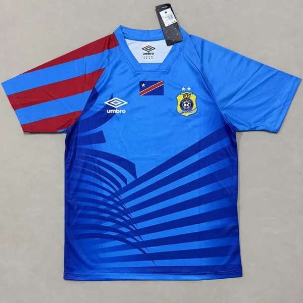 2024-25 DR Congo Home Fans Soccer Jersey (带星)