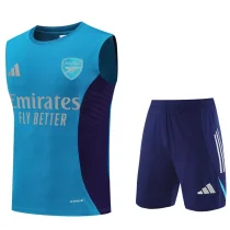 2025-26 ARS Lake blue Tank top and shorts suit
