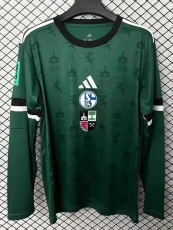 2025-26 Schalke 04 Anniversary Long Sleeve Soccer Jersey (长袖)
