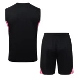 2025-26 ARS Black Tank top and shorts suit #D25236