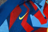 2025-26 BAR Light blue Half Pull Tracksuit #B25135(半拉链)