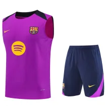 2025-26 BAR Purple Tank top and shorts suit