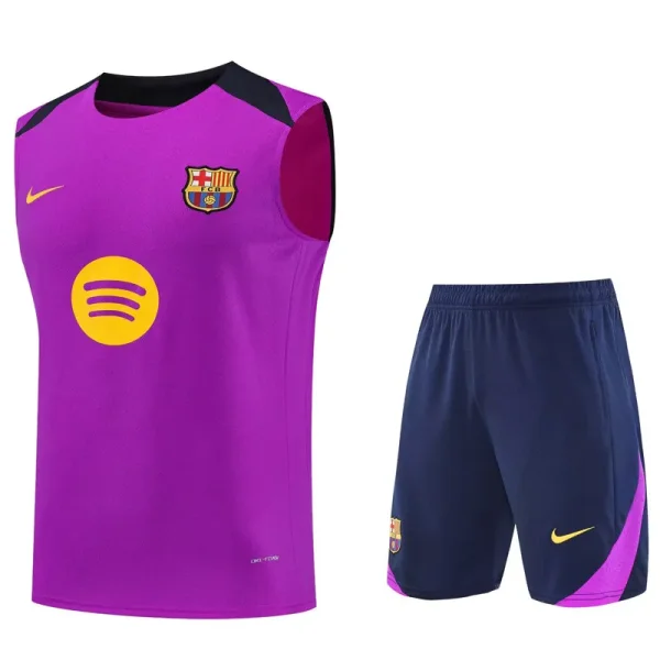 2025-26 BAR Purple Tank top and shorts suit