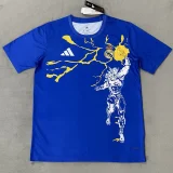 2025-26 RMA Bule Joint Edition Training Shirts (漫威)