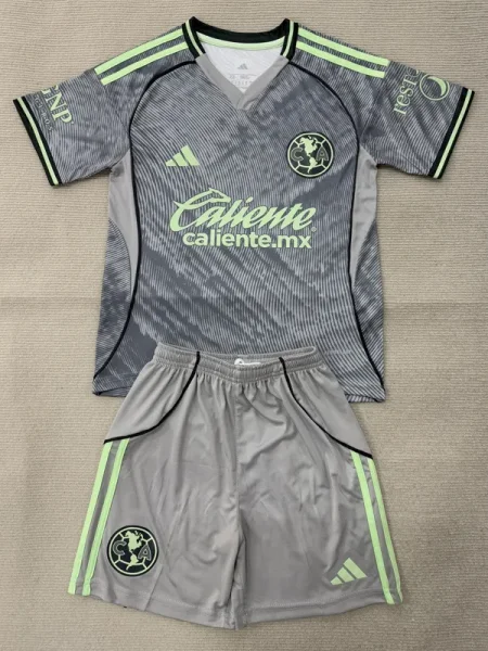 2025-26 Club America Third Kids Soccer Jersey