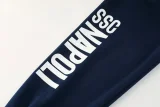 2025-26 Napoli White Hoodie Jacket Tracksuit #01