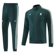 2025-26 JUV Dark green Jacket Tracksuit #08