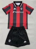 2025-26 OGC Nice Home Kids Soccer Jersey