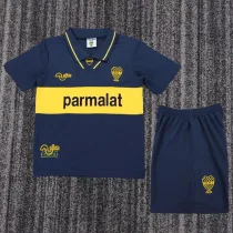 1993-1995 Boca Juniors Home Kids Retro Soccer Jersey