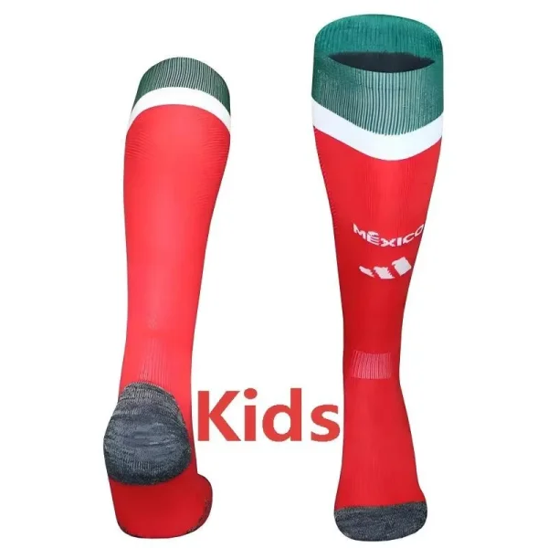 2026-27 Mexico Home Red Kids Socks(儿童)