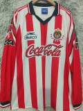 1997-1999 Chivas Home Long Sleeve Retro Soccer Jersey (长袖)