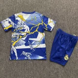 2025-26 RMA Blue White Joint Edition Kids Training 蓝白(漫威)