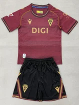 2025-26 Cadiz Away Kids Soccer Jersey