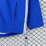 1998 Brazil Blue Retro Windbreaker
