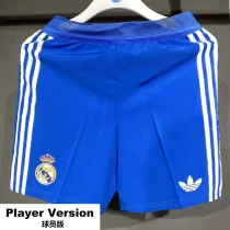 2025-26 RMA Third Player Version Shorts Pants (High Quality)(球员短裤)