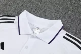 25-26 Man Utd White Polo Tracksuit