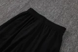 25-26 Ittihad Black Tank top and shorts suit #D25248