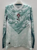 26-27 Portugal Away Long Sleeve Soccer Jersey (长袖)