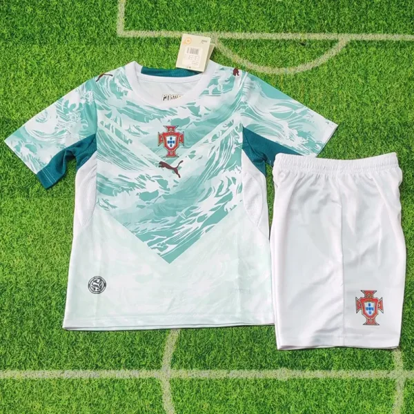 26-27 Portugal Away Kids Soccer Jersey