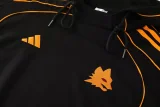 25-26 Roma Black Hoodie Tracksuit (卫衣套装)