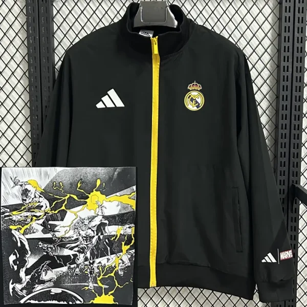 25-26 RMA Black Windbreaker