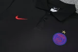25-26 PSG Black Polo Tracksuit