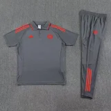 25-26 Bayern Dark gray Polo Tracksuit