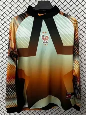 25-26 France Special Edition Goalkeeper Long Sleeve Soccer Jersey (长袖)