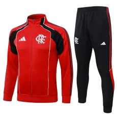 25-26 Flamengo Red Jacket Tracksuit #A25109