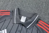 25-26 Bayern Gray Polo Tracksuit