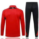 25-26 Flamengo Red Jacket Tracksuit #A25109